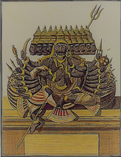 Индийская мифология: демон Равана - 6.jpg