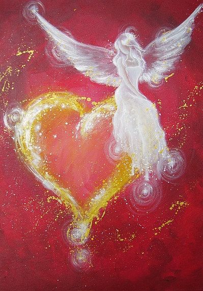 Раааз.. двааа.. три.. Блог Ликульки Свети :  - Guardian Angels Art Photo_ Angel heart  Picture I _ Etsy.jpeg