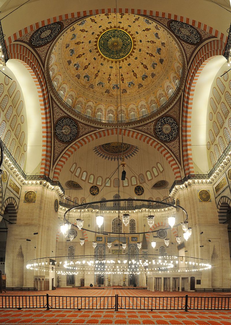Блог mudder - 800px-20101213_Suleymaniye_Mosque_Istanbul_inside_vertical_Panorama.jpg